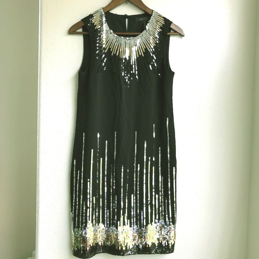 BCBGMaxAzria sequined dress Cocktail New sz XS